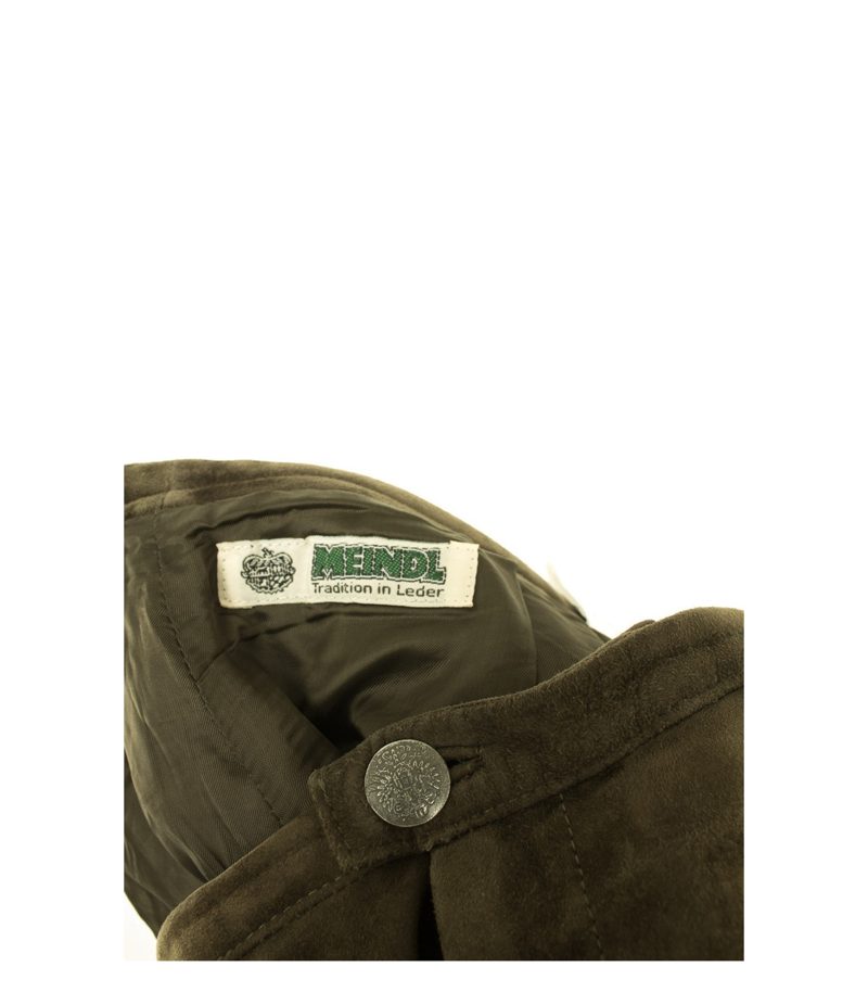 MEINDL Damen Trachten Hose Lederhose Gr. 40 Braun Leder – Foto 3