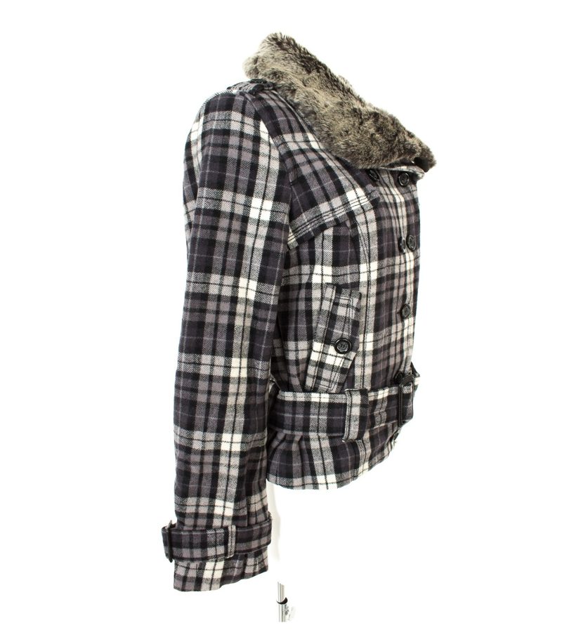 edc Damen Jacke GR. M Mehrfarbig Wolle Viskose – Foto 2