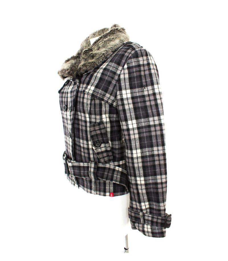 edc Damen Jacke GR. M Mehrfarbig Wolle Viskose – Foto 3