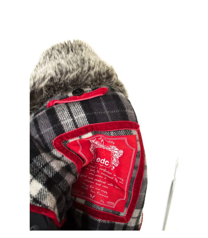 edc Damen Jacke GR. M Mehrfarbig Wolle Viskose – Foto 6