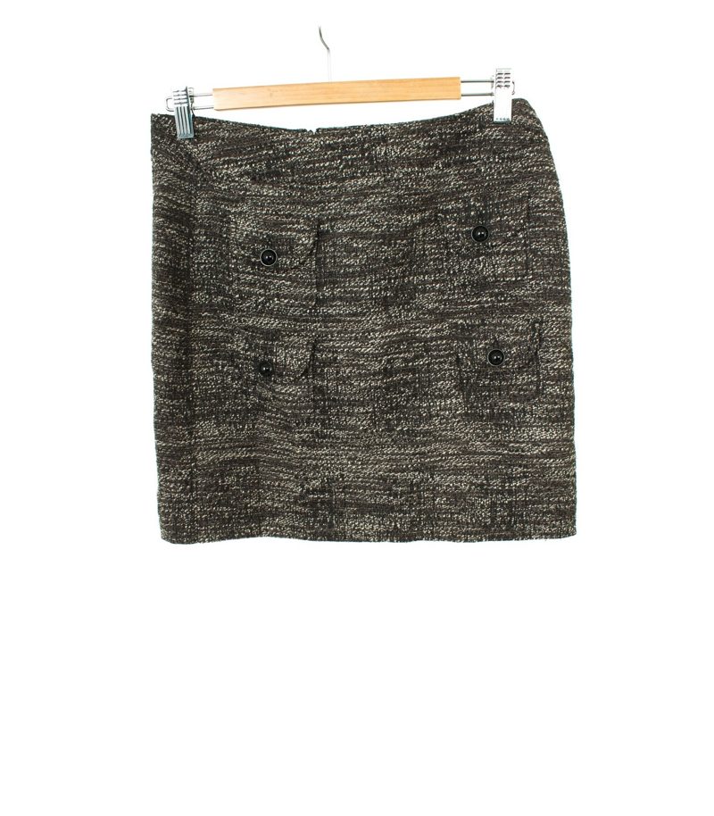 GARDEUR Damen Rock Minirock Gr. DE 36 Braun/Beige – Foto 1
