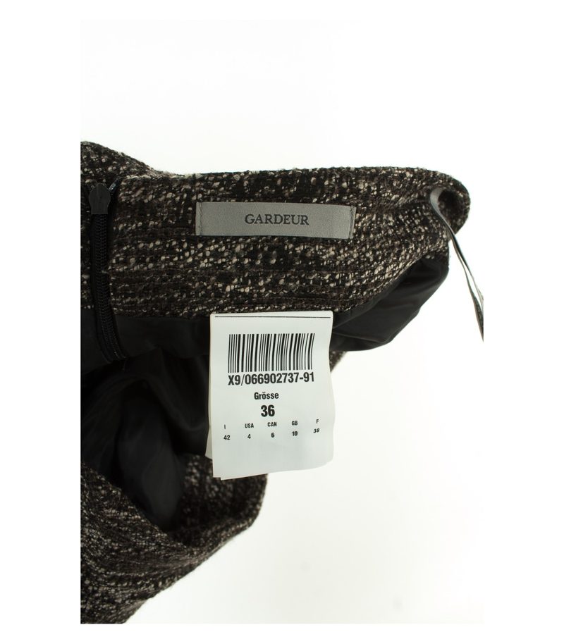 GARDEUR Damen Rock Minirock Gr. DE 36 Braun/Beige – Foto 3
