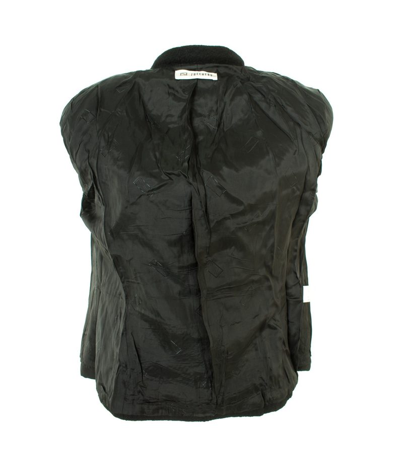 ZUCCHERO Damen Blazer Gr. DE 38 Schwarz Wolle – Foto 6