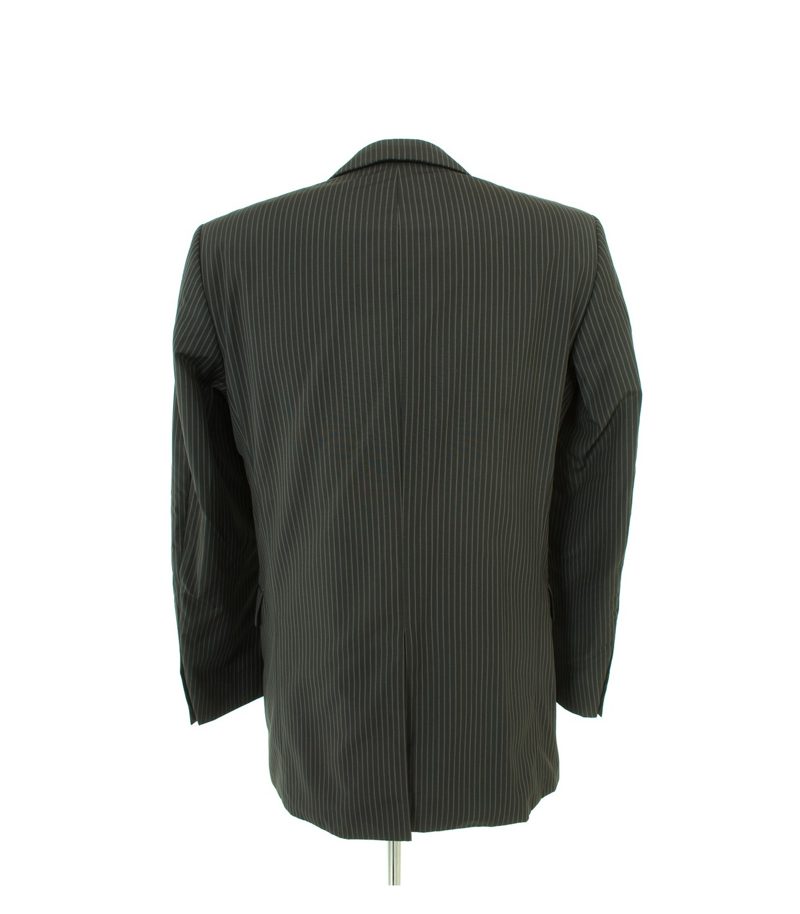 strellson Herren Sakko Slim Fit 120´S Gr.94 Schwarz/Grau Wolle – Foto 3