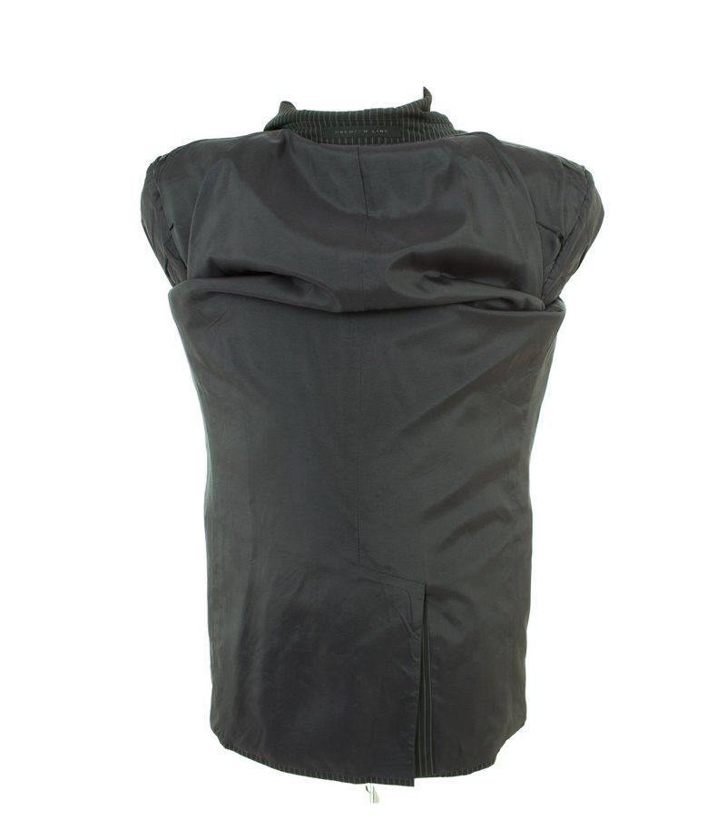 strellson Herren Sakko Slim Fit 120´S Gr.94 Schwarz/Grau Wolle – Foto 4