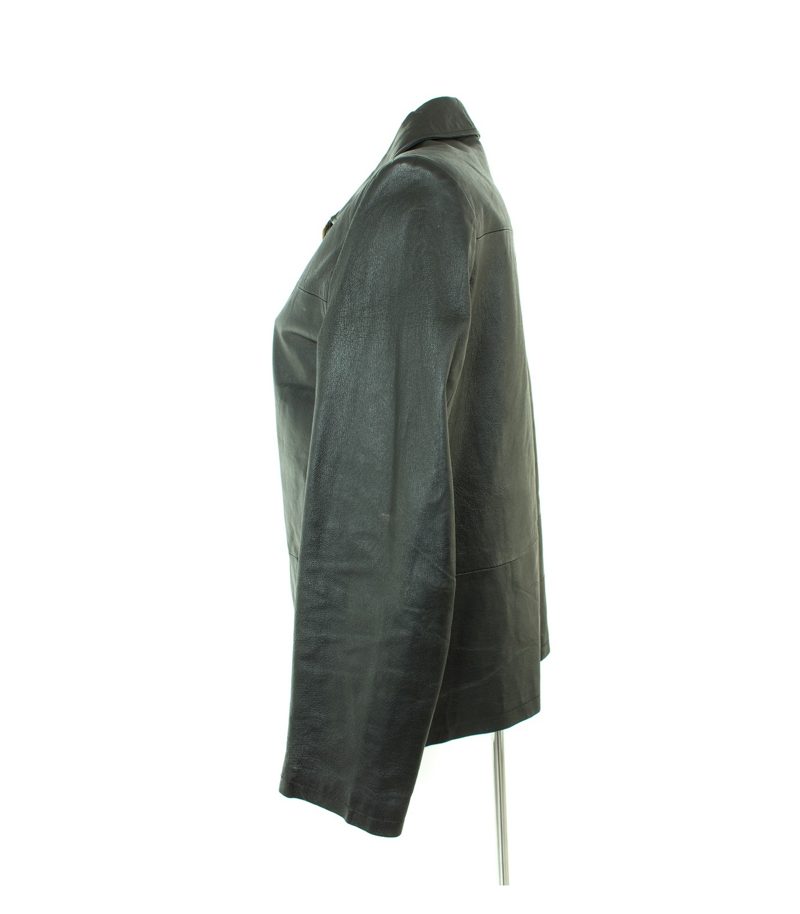 JOY Damen Lederjacke Gr. DE 40 Schwarz Leder – Foto 2