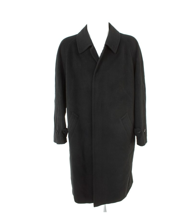 BLICKER INTERNATIONAL menswear Herren Mantel Trenchcoat Gr.26 Wolle Kaschmir – Foto 1