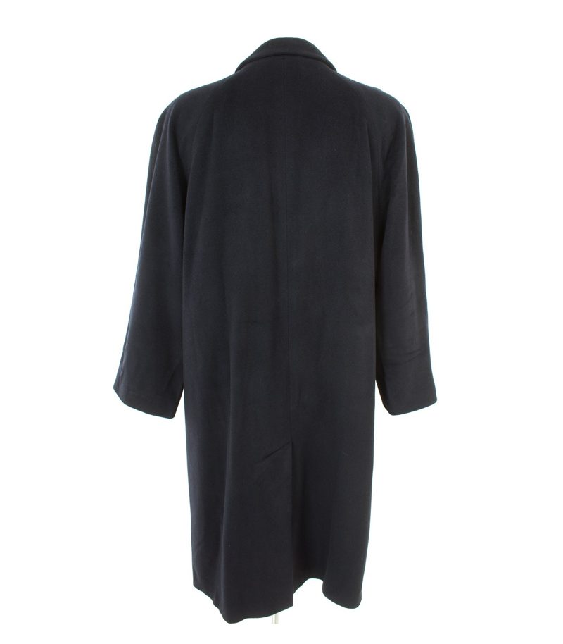 ATWARDSON Herren Mantel Trenchcoat Gr.24 Blau Kaschmir – Foto 3