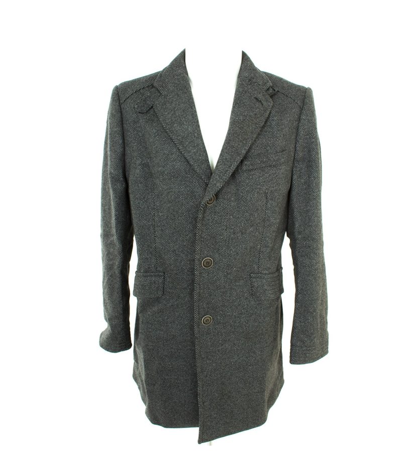 Purple Label by Benvenuto Herren Mantel gr. 54 Grau – Foto 1