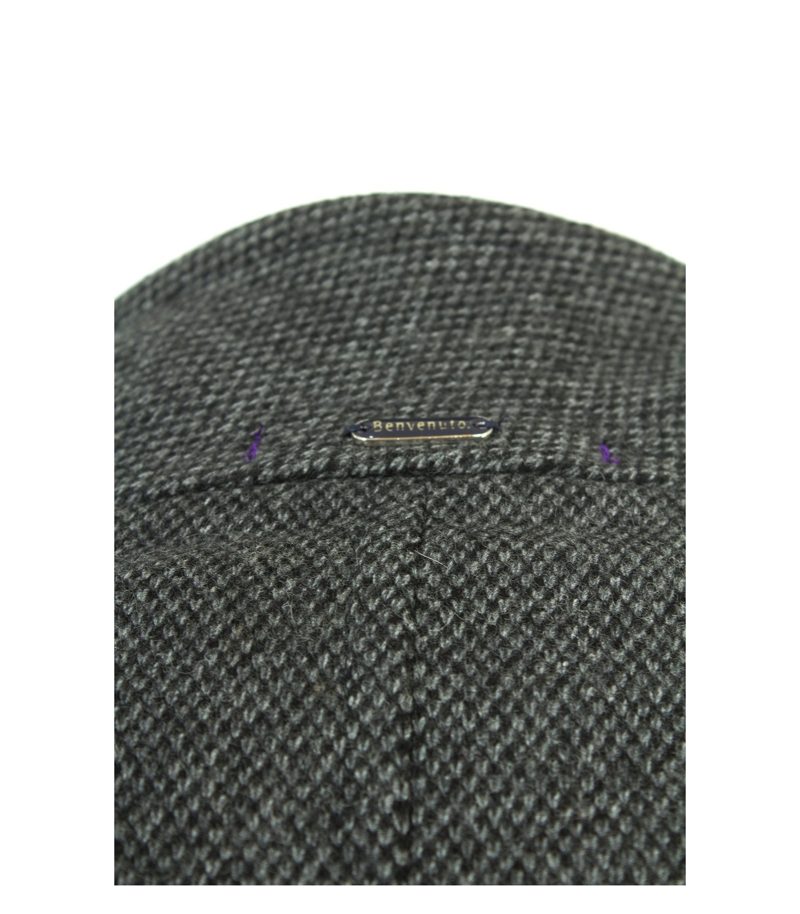 Purple Label by Benvenuto Herren Mantel gr. 54 Grau – Foto 4