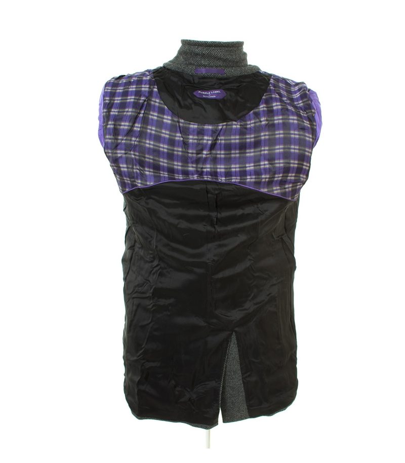 Purple Label by Benvenuto Herren Mantel gr. 54 Grau – Foto 5