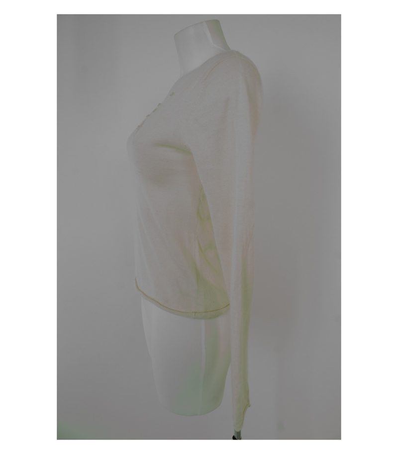 Berenice Damen Pullover Gr. M Beige Kaschmir – Foto 2