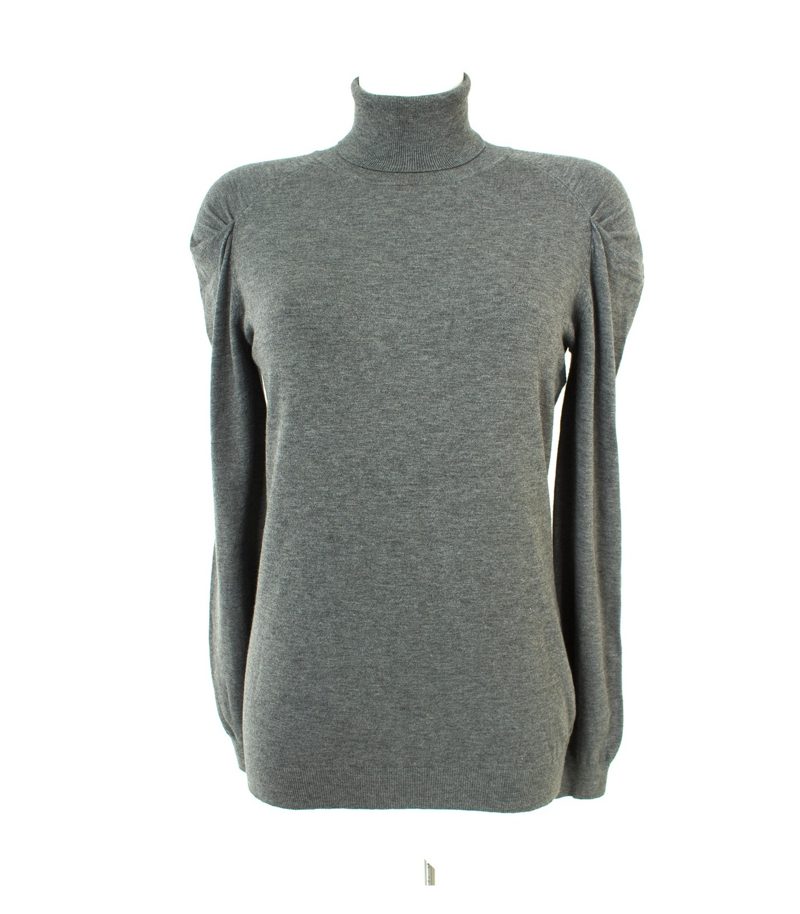 MARELLA Damen Pullover Gr. XL Grau Viskose – Foto 1