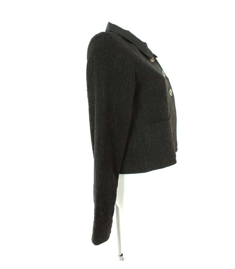 CORNELIA KREMER Damen Blazer Gr. S Grau Wolle – Foto 2