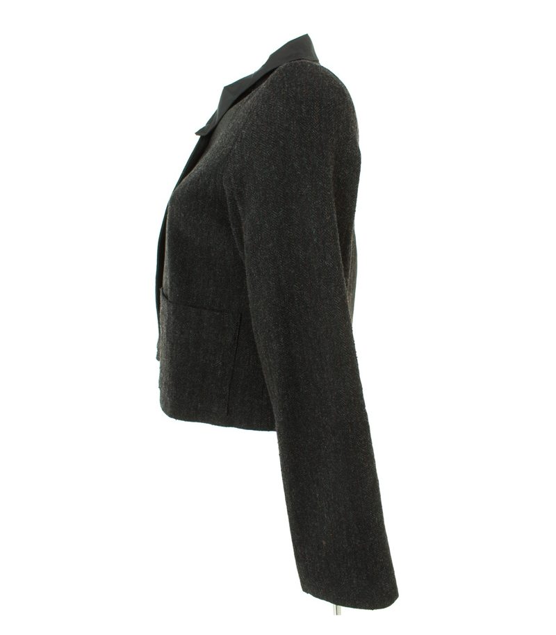 CORNELIA KREMER Damen Blazer Gr. S Grau Wolle – Foto 4