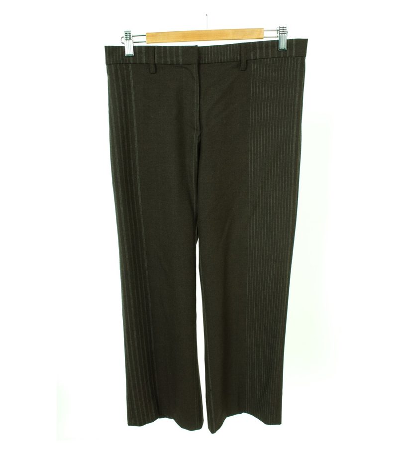 GUNEX Damen Hose Gr. DE 40 Braun Wolle – Foto 1