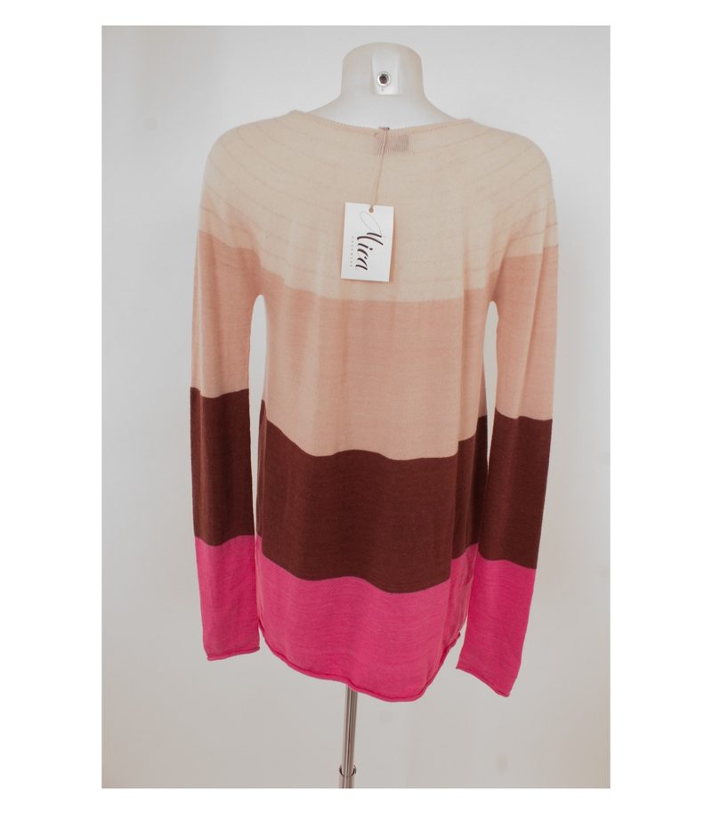 MICA Damen Pullover Gr. S Mehrfarbig Kaschmir NEU – Foto 3