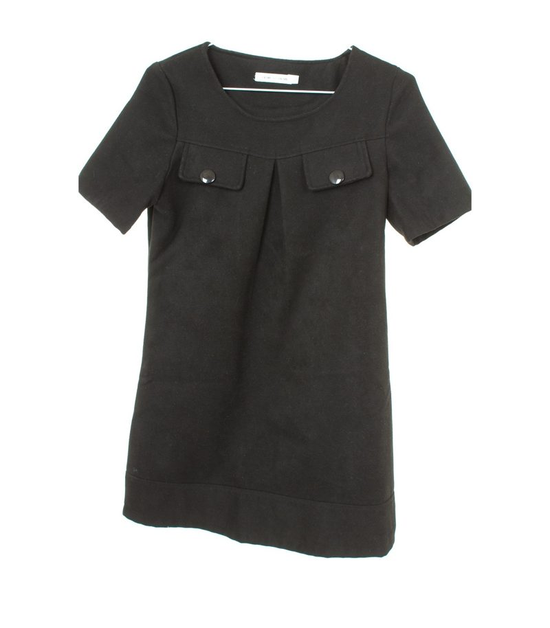 OLIVE ders OLIVE Damen Kleid Gr. M Schwarz Baumwolle – Foto 1