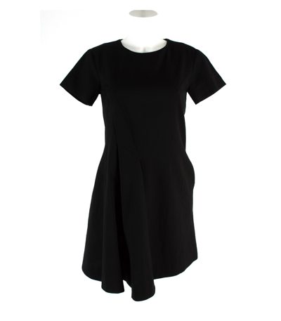 COS Damen Kleid A-Linie Freizeitkleid Gr. 34 Wolle
