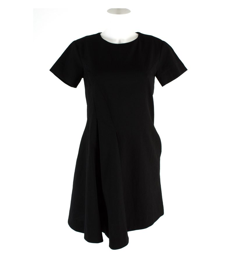COS Damen Kleid A-Linie Freizeitkleid Gr. 34 Wolle – Foto 1