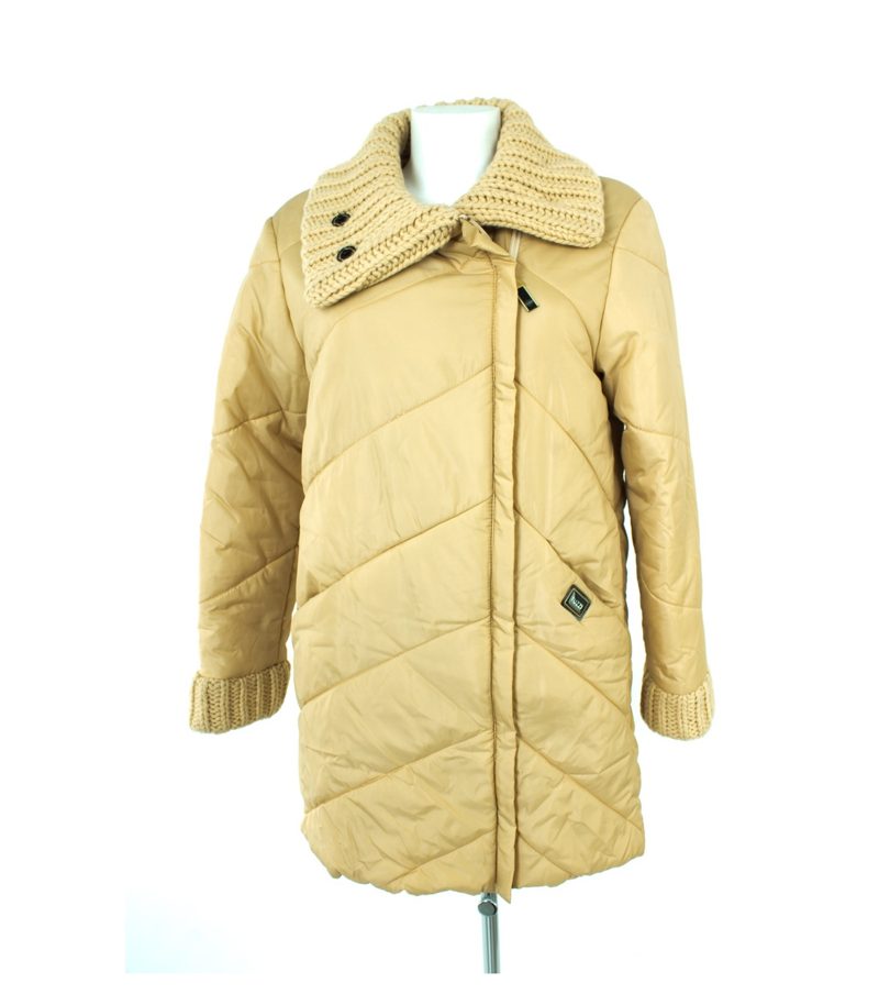TUZZI Damen Mantel Steppmantel Winter Freizeit Gr. DE 36 Beige – Foto 1