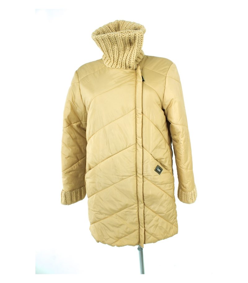 TUZZI Damen Mantel Steppmantel Winter Freizeit Gr. DE 36 Beige – Foto 2