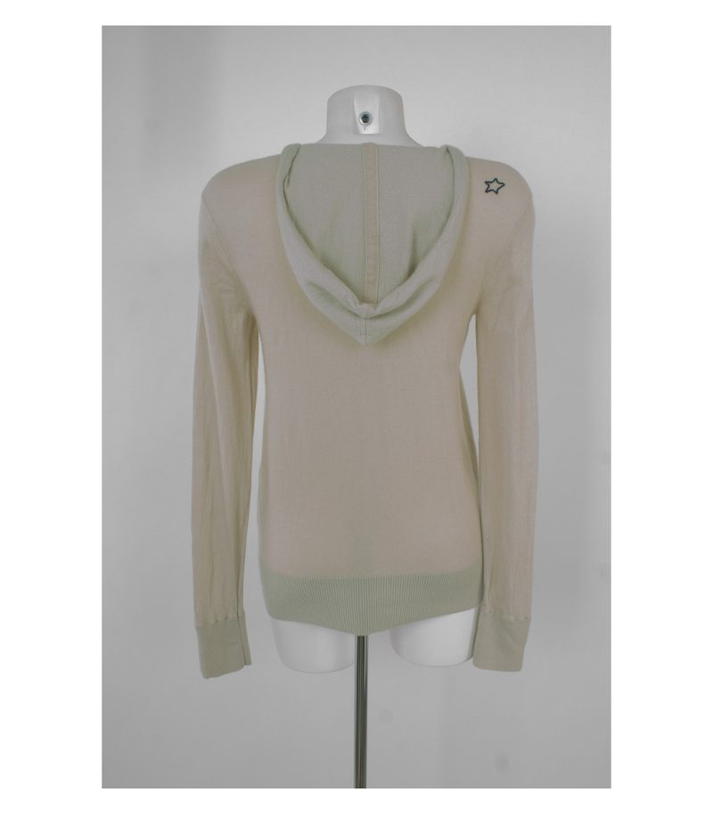 Hilfiger Denim nyc Damen Pullover Gr. M Beige Kaschmir Wolle – Foto 3
