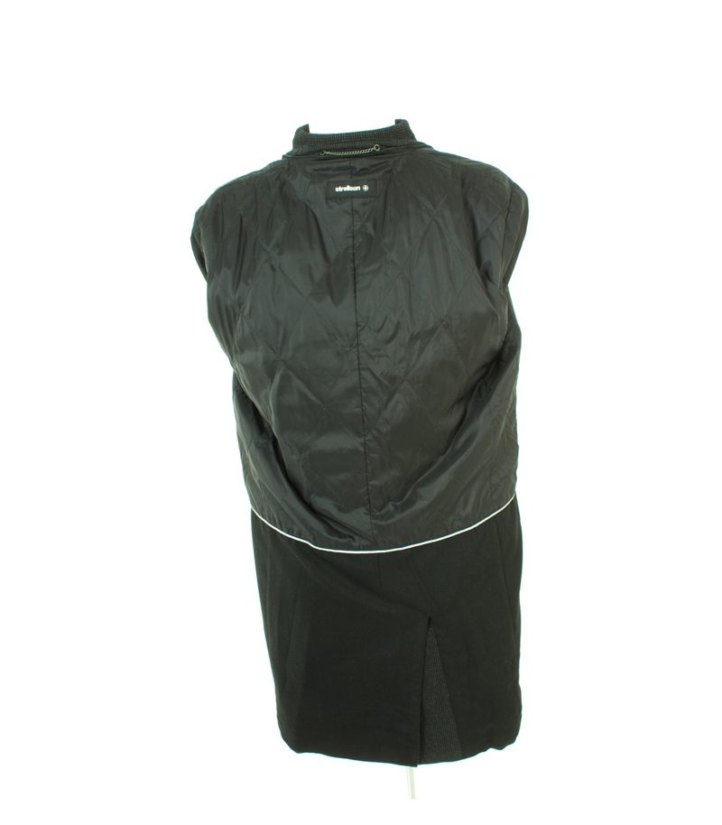 strellson Herren Mantel Trenchcoat Gr. 102 Grau/Schwarz Baumwolle Wolle – Foto 5