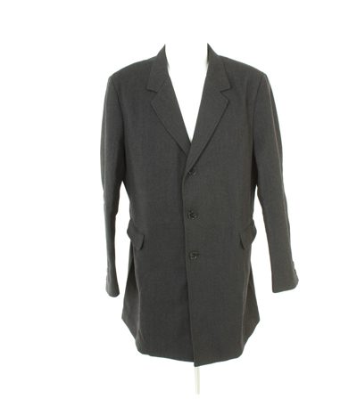 Marc O'Polo Herren Mantel Trenchcoat Gr. 54 Grau Wolle