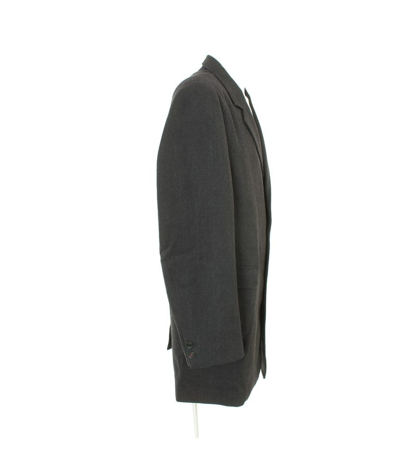 Marc O'Polo Herren Mantel Trenchcoat Gr. 54 Grau Wolle – Foto 3