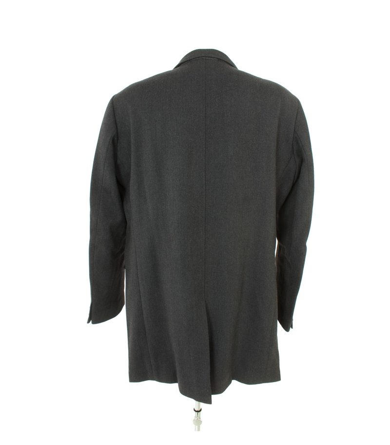 Marc O'Polo Herren Mantel Trenchcoat Gr. 54 Grau Wolle – Foto 4