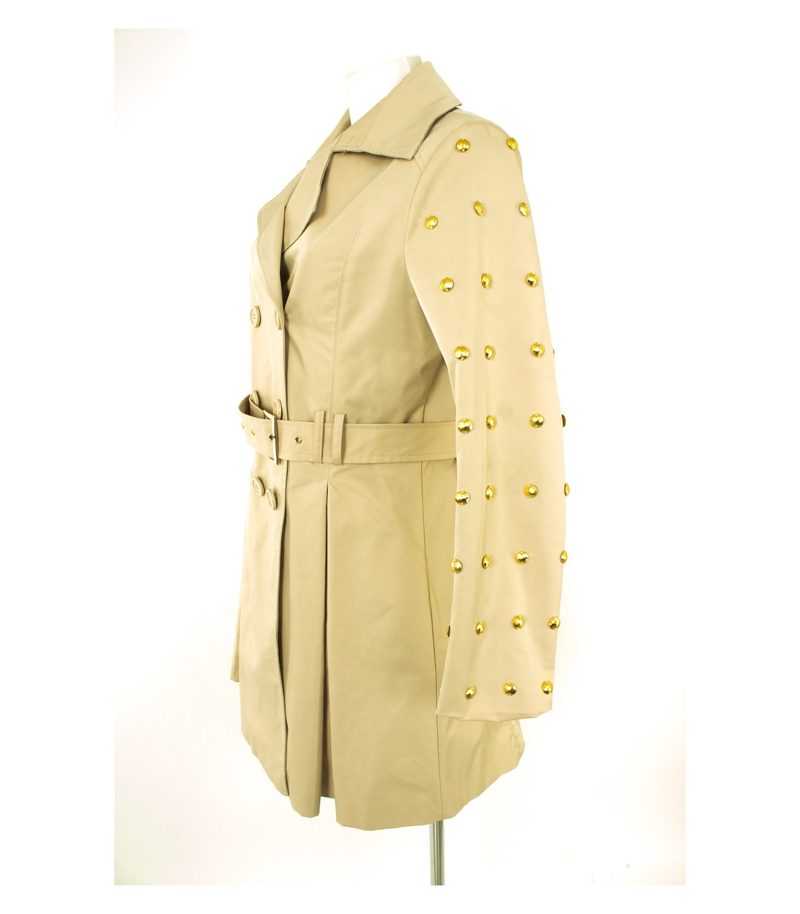 Sarah Kern Damen Mantel Gr. DE 40 Beige NEU – Foto 2