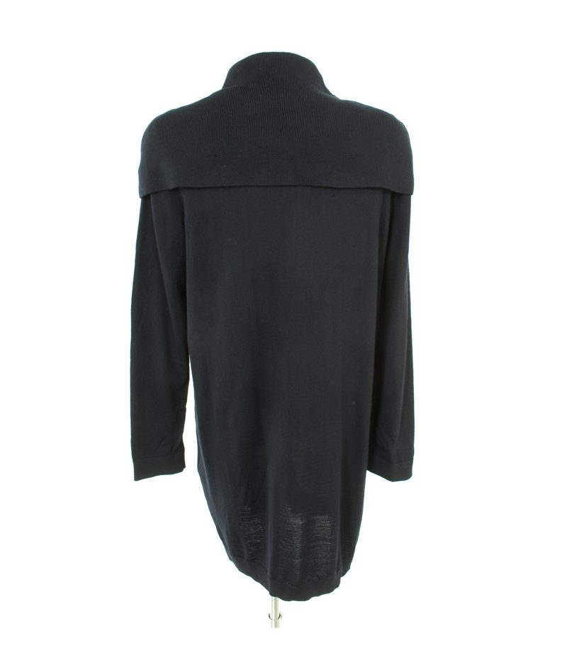 COS Damen Kleid Strickkleid Gr. L Blau Wolle – Foto 4