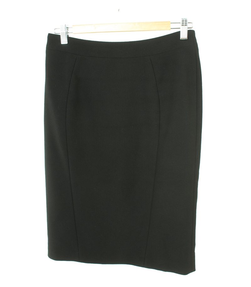 RENE LEZARD Damen Rock Gr. DE 36 Schwarz Viskose – Foto 1