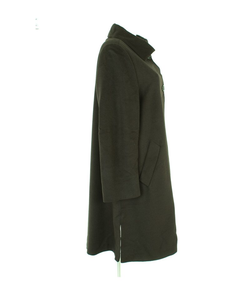 antonette Damen Mantel Gr. DE 40 Schwarz Wolle Kaschmir – Foto 2