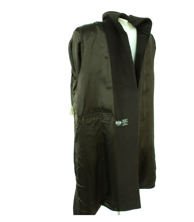 antonette Damen Mantel Gr. DE 40 Schwarz Wolle Kaschmir – Foto 6