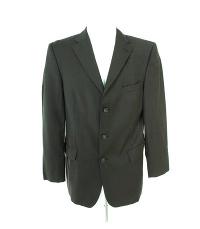 strellson Herren Sakko Slim Fit Super 100´S Gr. 48 Braun Wolle