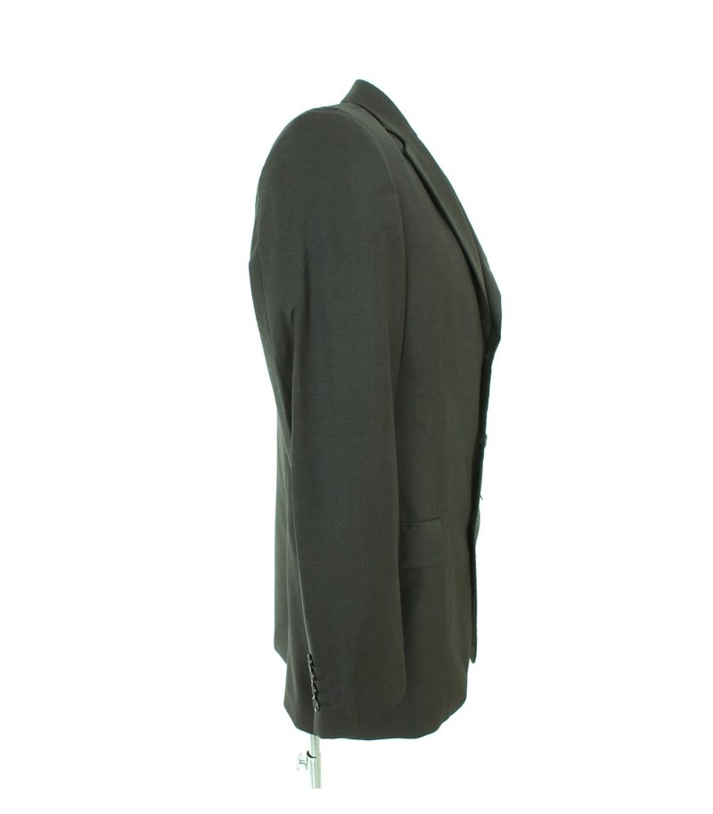 strellson Herren Sakko Slim Fit Super 100´S Gr. 48 Braun Wolle – Foto 3