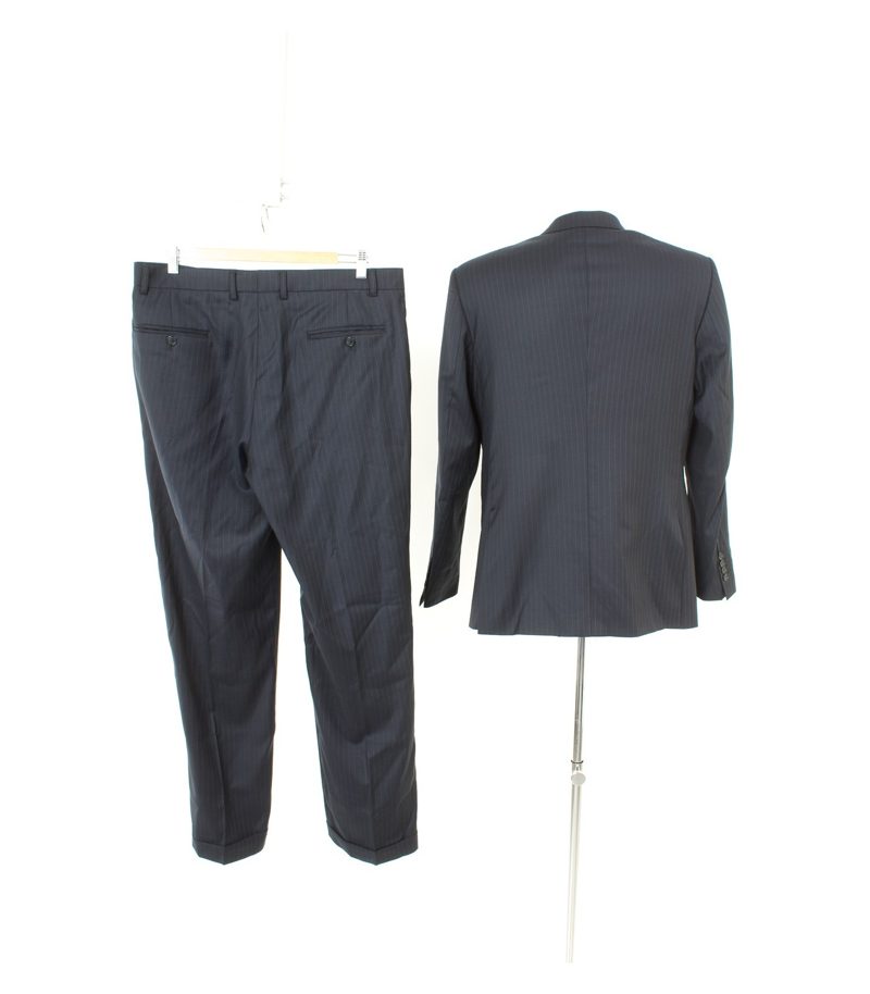 Herren Anzug Hose Sakko Gr.98 Blau – Foto 2