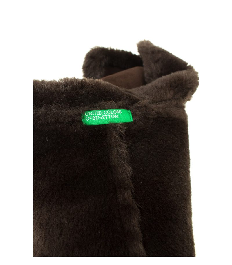 UNITED COLORS OF BENETTON Damen Jacke Gr. IT 42 DE 36 Braun – Foto 5