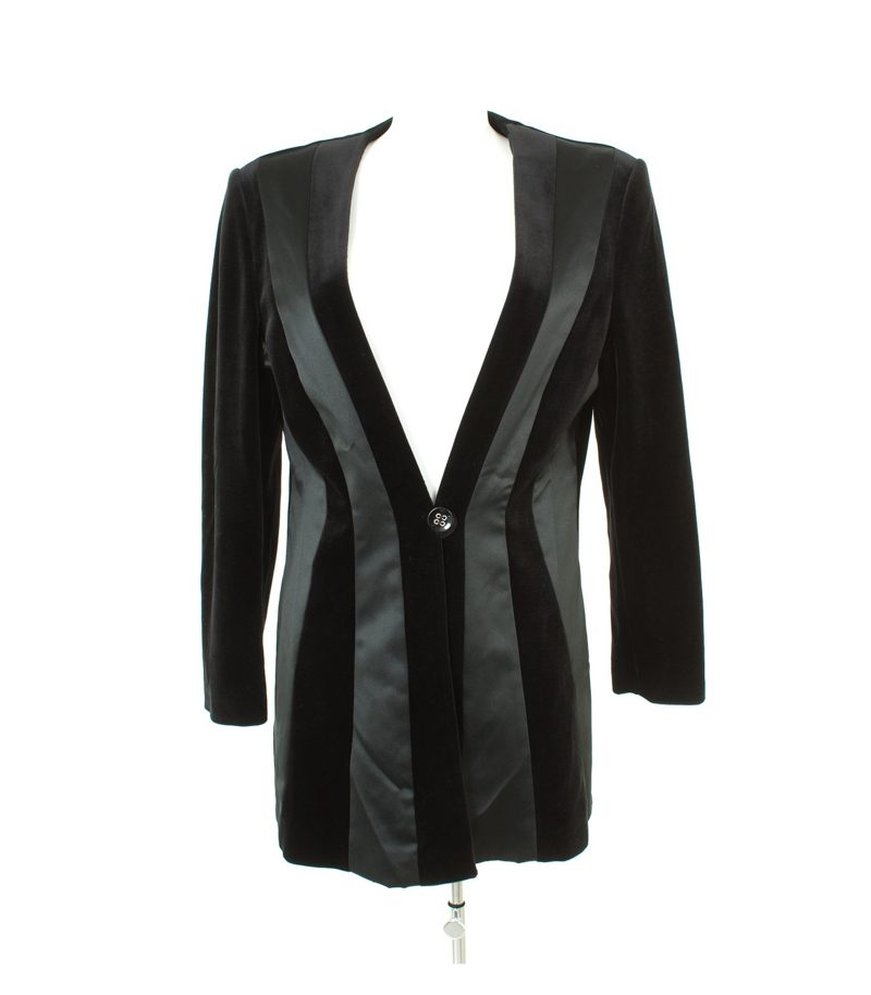 VERA MONT Damen Mantel Kurzmantel Jacke Gr. DE 42 Schwarz – Foto 1