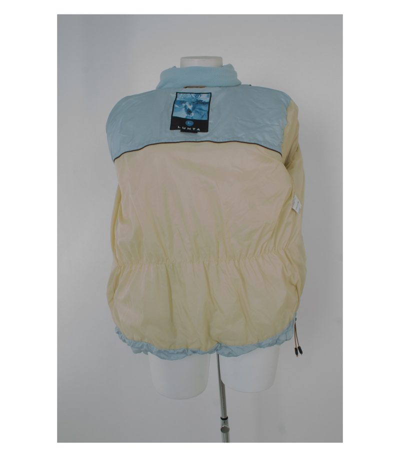 LUHTA Damen Jacke Freizeit Steppjacke GR. EU 40 Blau – Foto 6