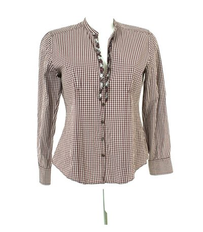 Marc O'Polo Damen Bluse Shirt Gr. DE 40 Mehrfarbig Baumwolle