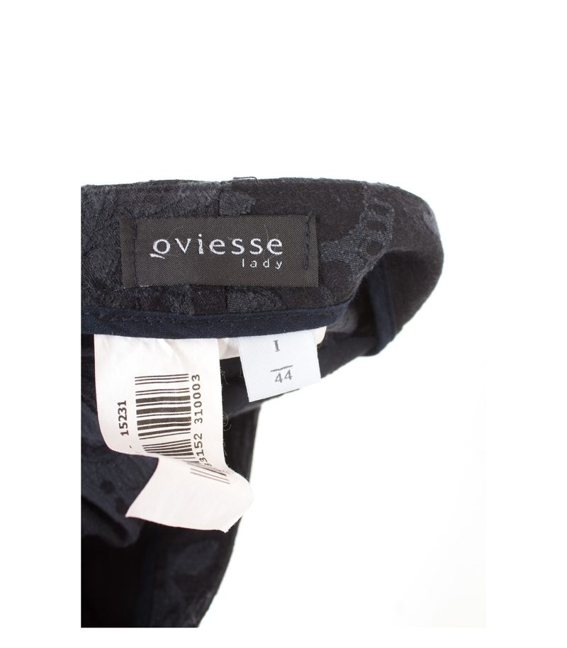 oviesse lady Damen Hose Gr. IT 44/DE 38 Blau Baumwolle – Foto 3