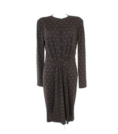 MARIELLA BURANI Damen Kleid Gr. DE 38 Schwarz/Wolle