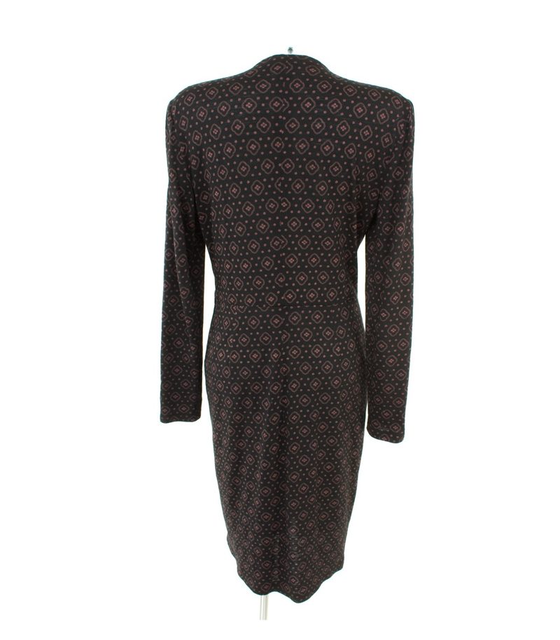 MARIELLA BURANI Damen Kleid Gr. DE 38 Schwarz/Wolle – Foto 4
