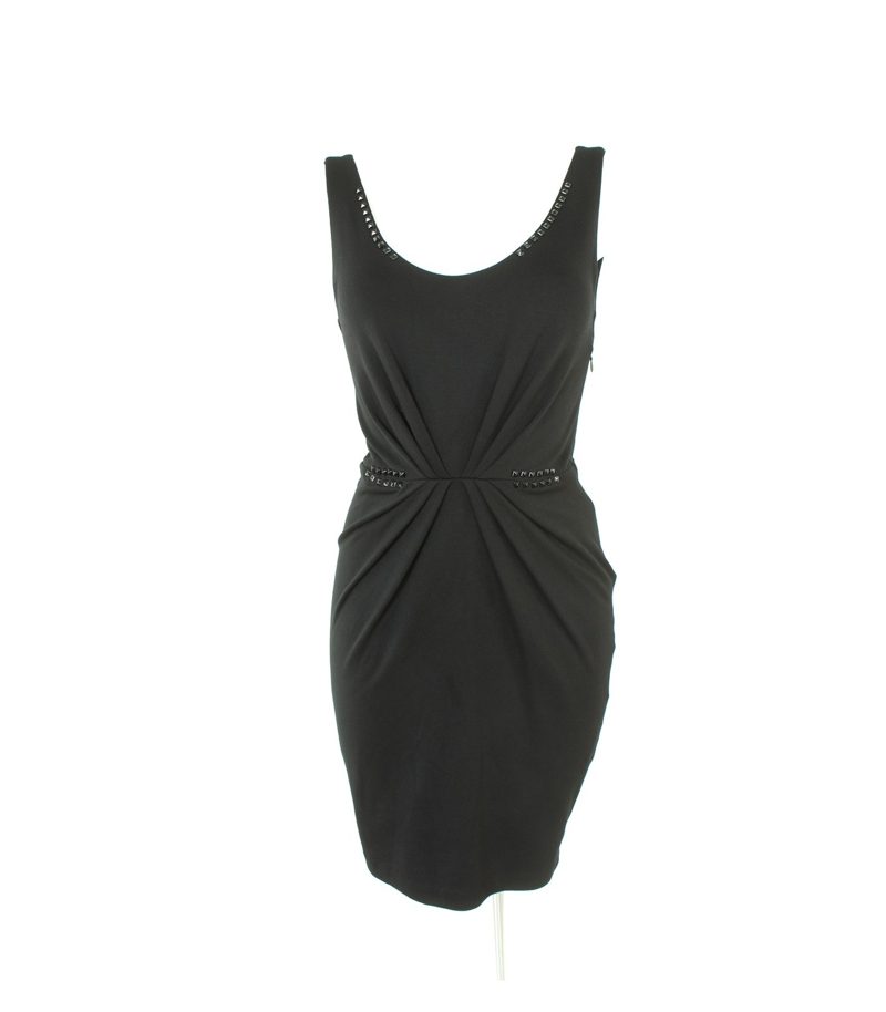rich & royal Damen Kleid Minikleid Gr.XS Schwarz Viskose – Foto 1