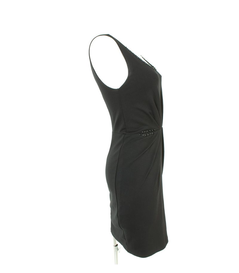 rich & royal Damen Kleid Minikleid Gr.XS Schwarz Viskose – Foto 2