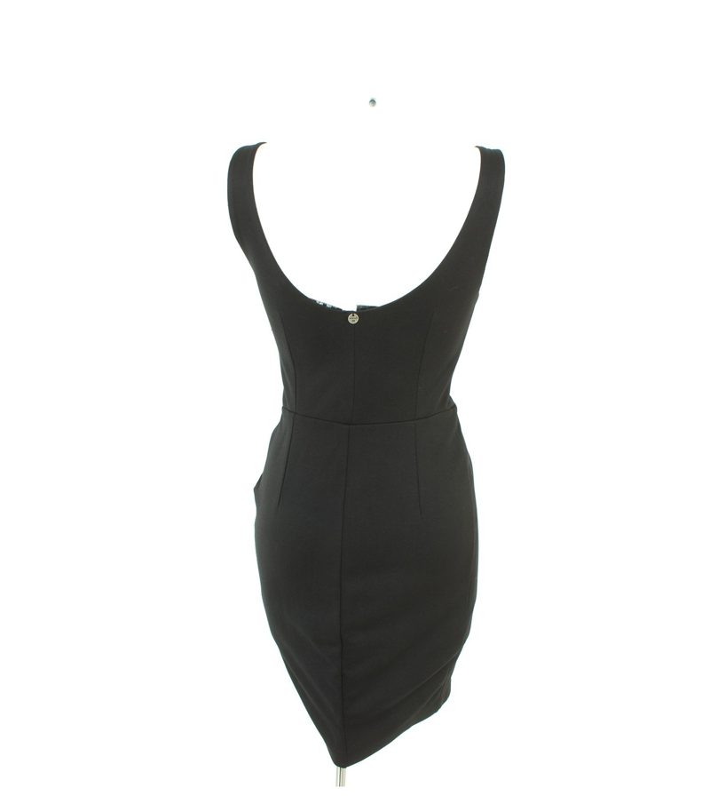 rich & royal Damen Kleid Minikleid Gr.XS Schwarz Viskose – Foto 4