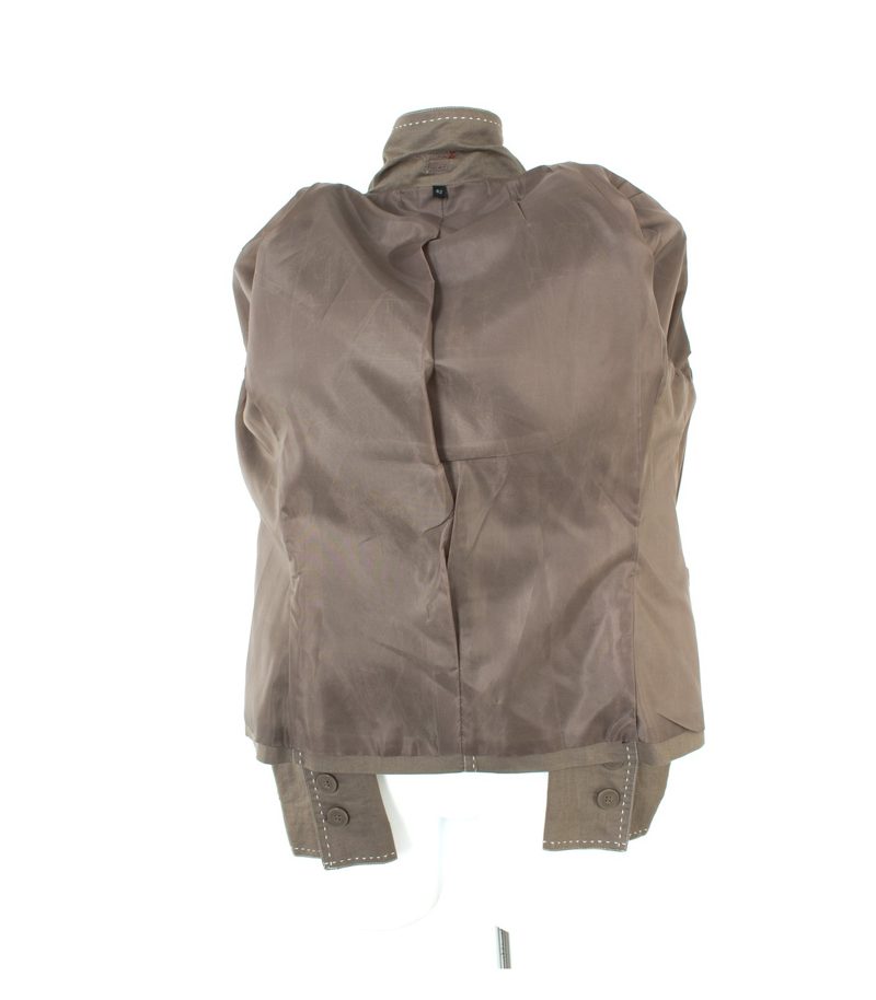 TENDENZI Damen Blazer GR. DE 42 Braun Baumwolle – Foto 5